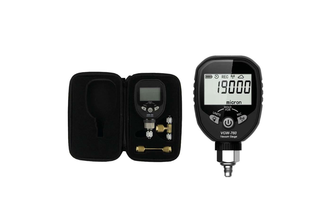 TECNOSYSTEMI - VACUOMETRO DIGITALE PROFESSIONALE WIRELE TSC200010