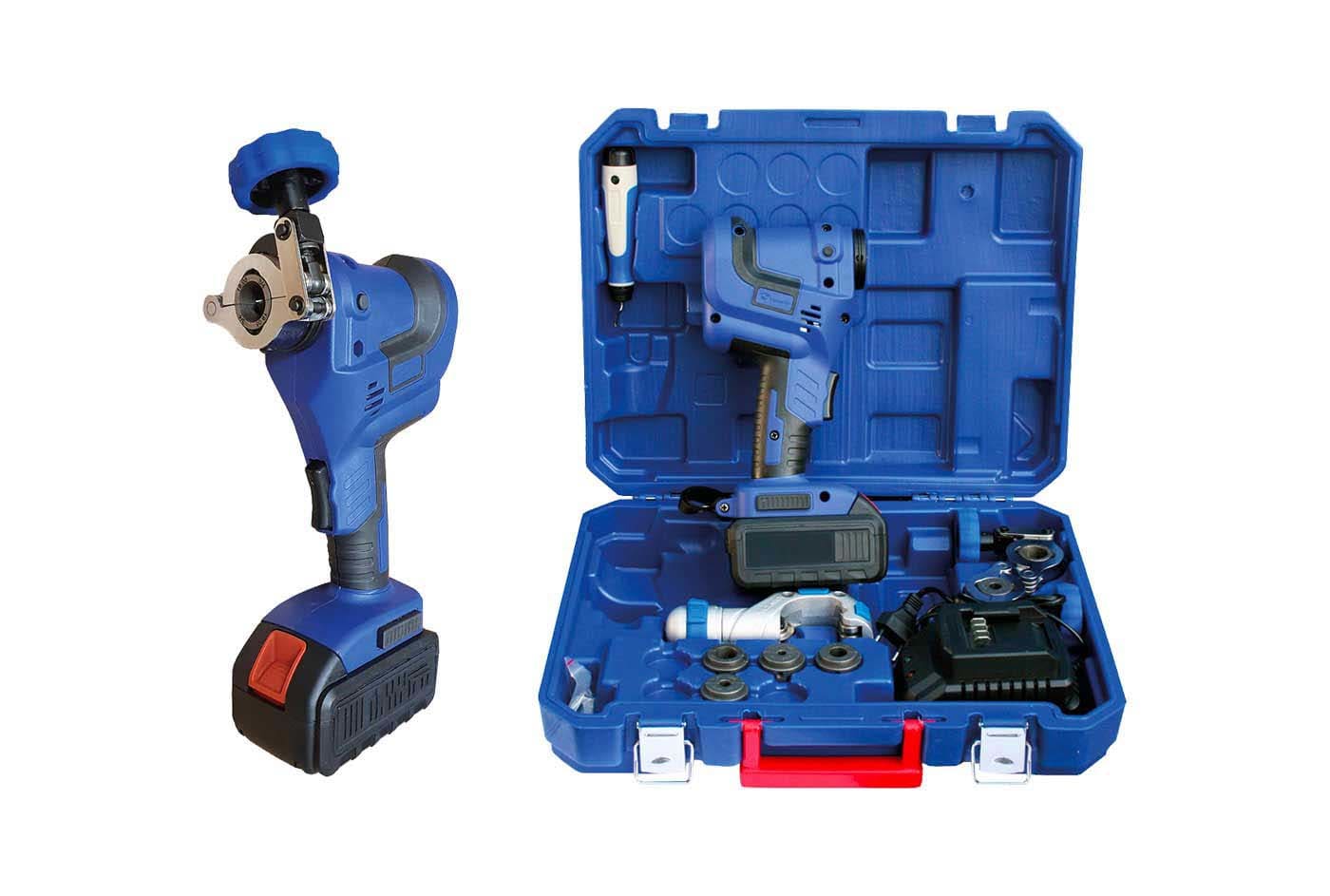 TECNOSYSTEMI - FLANGIATUBO AUTOMATICA CON GANASCE IN PO