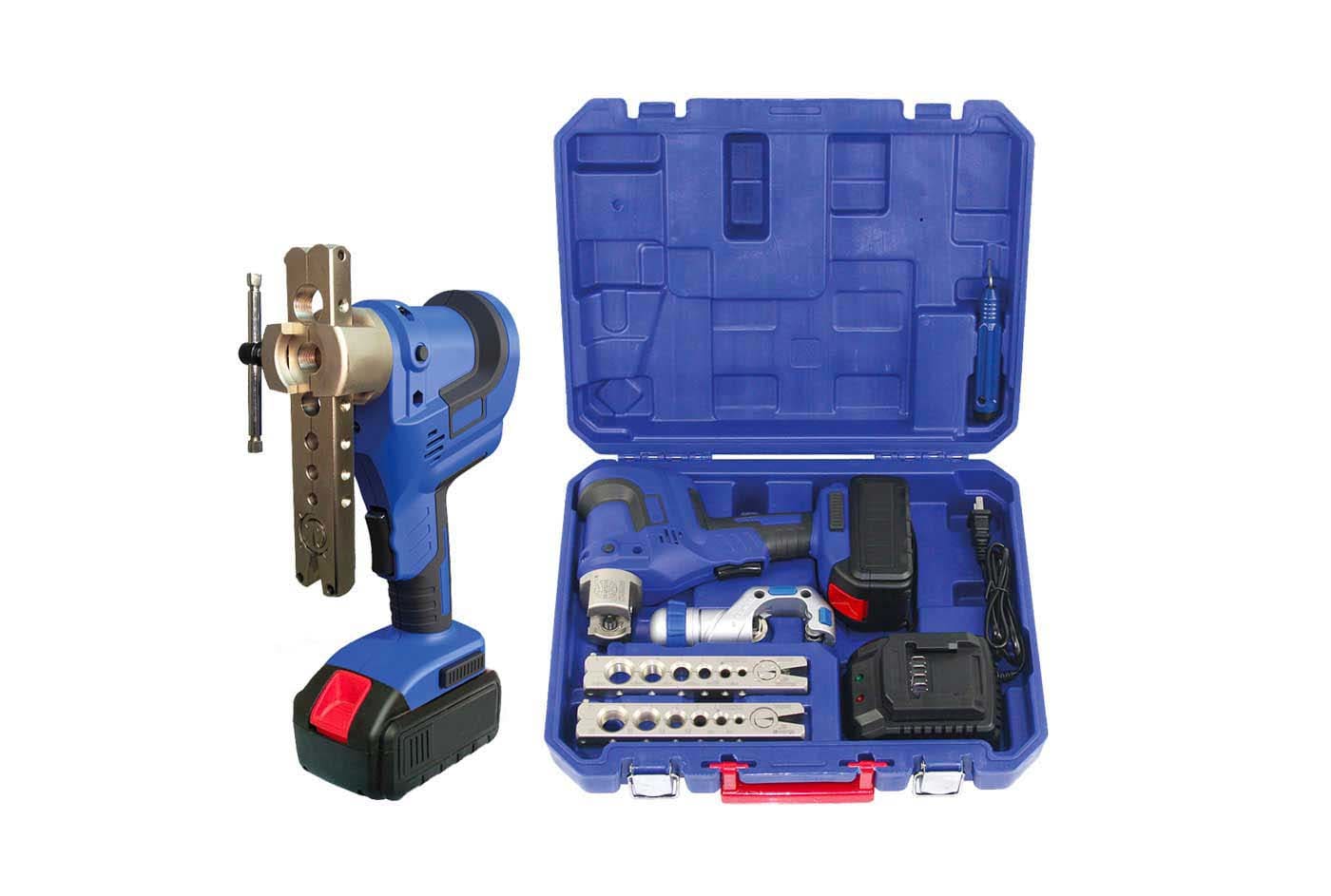 TECNOSYSTEMI - FLANGIATUBO AUTOMATICA CON MORSETTO FRON