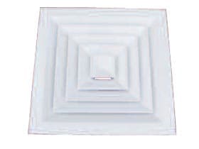 TECNOSYSTEMI - DIFFUSORE QUADR. BIANCO 4 VIE CORNICE ES