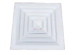 TECNOSYSTEMI - DIFFUSORE QUADRATO DQA A 4 VIE 520X520 I