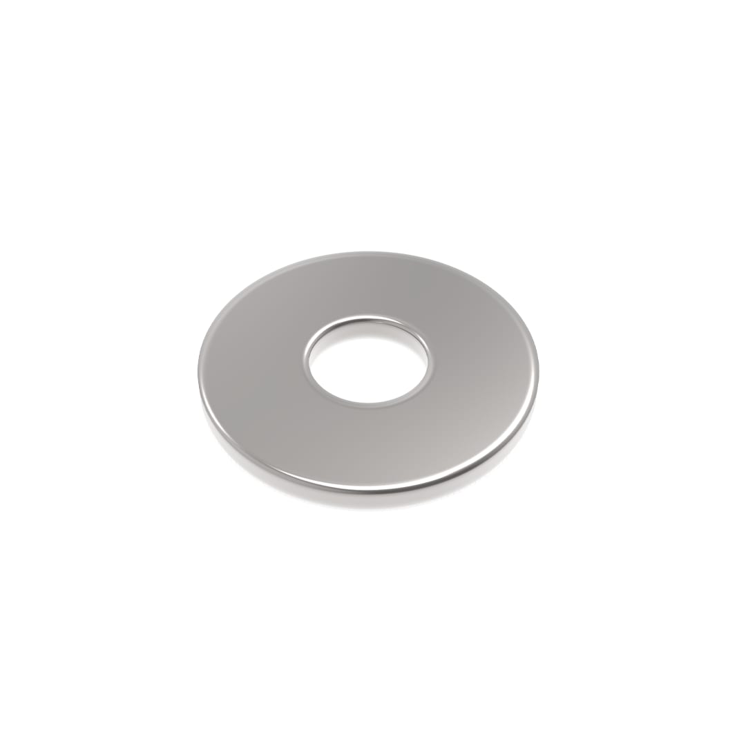 TEKNOMEGA - RONDELLA GREMBIALINA INOX D10,5X30 Sp2,5