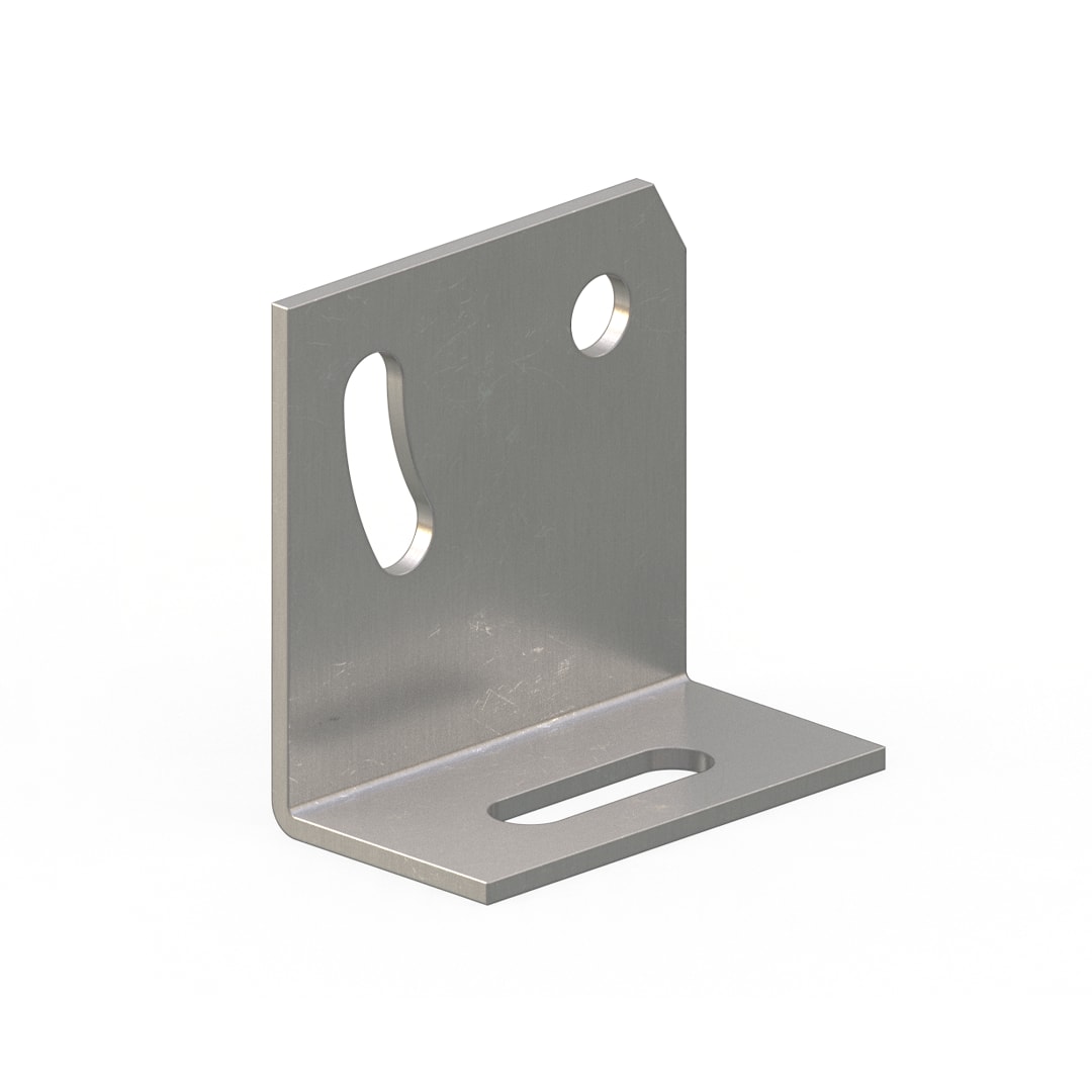 TEKNOMEGA - Squadretta e staffa MTT per spezzoni profilo. FVT7518