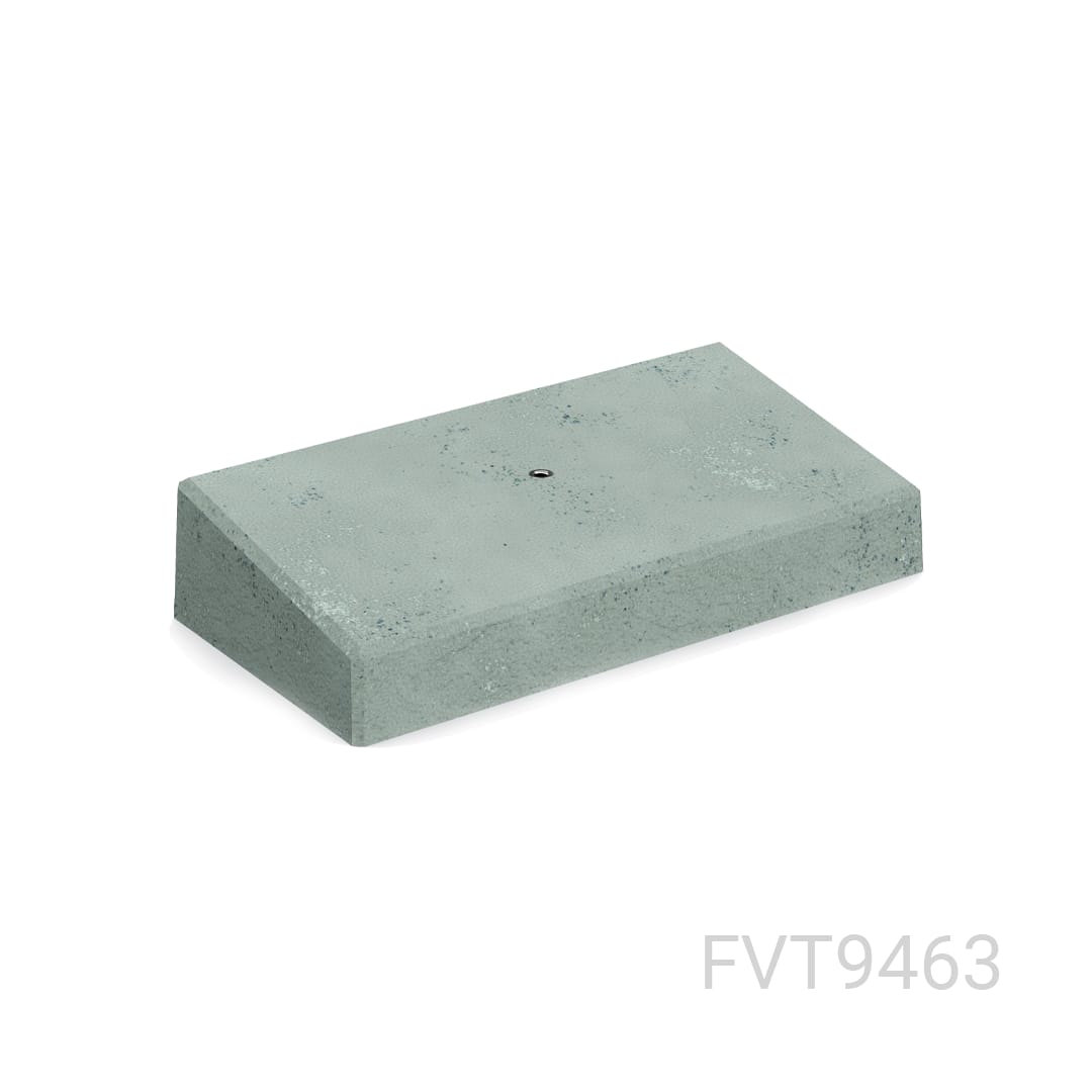 TEKNOMEGA - Zavorra cemento 25kg anteriore tilt 10 M8 con inserto