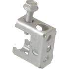 TEKNOMEGA - Morsetto base per fori da 10,5mm e base per fori laterali da 0-16mm con attacco M6.