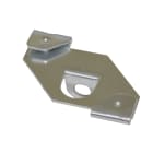 TEKNOMEGA - Clip soffitto occhiello passante a rombo zincato caldo D7. CLP1315