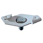 TEKNOMEGA - Clip a soffitto M6x25 zincato a forma di rombo.