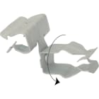 TEKNOMEGA - Clip facile per fissaggio tubo 30-35 sp= 4-10mm. CLP1595