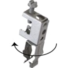 TEKNOMEGA - MORSETTO CON FISSATUBO VERTICALE D18-22mm