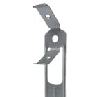 TEKNOMEGA - Supporto leggero per controsoffitto con molla armonica da 4mm e supporto a molla per profili da 15kg per pendino da 4mm.