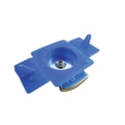 TEKNOMEGA - Dado con alette M10 elettrozincato per strutture.