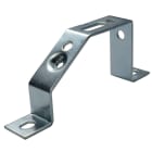 TEKNOMEGA - Cavallotto piano inclinato 45ø supporto guida DIN fori M6 ASO. DIN1036