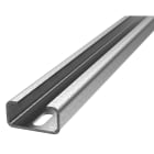 TEKNOMEGA - GUIDA DIN A ''C'' PASSIVATA FORATA 30X15 2m