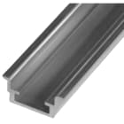 TEKNOMEGA - Profilo DIN simmetrico Estruso ALLUMINIO NON FORATO 35X15 2M. DIN1085