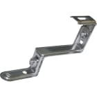 TEKNOMEGA - Staffa tipo S inox regolabile per falda e ceme.