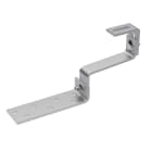 TEKNOMEGA - Staffa per tetto a falda regolabile in acciaio inox tipo S per falda e legno.