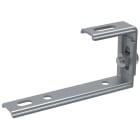 TEKNOMEGA - Staffa tipo C regolabile in acciaio inox per falda e ceme.