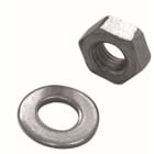 TEKNOMEGA - Dado M10 e rondella a grembialina inox.