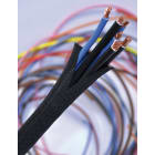 TEKNOMEGA - Guaina wrapflex nera diametro 19 trecciata self-closing pet-v0. GWF1010