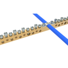 TEKNOMEGA - MORSETTIERA TERRA 12X8 L165 +INGR. COLLARE MRS4000