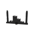 TEKNOMEGA - SUPPORTO RIPARTITORE 160-250A T+N DRITTE