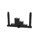 TEKNOMEGA - Ripartitore 160-250A T+N Supporto Dritte