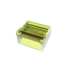 TEKNOMEGA - Ripartitore quadripolare 40A con 14 uscite e morsettiera quadrupolare 40A 14 uscite.