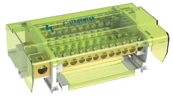 TEKNOMEGA - RIPART.MORSETTIERA 4P UP&DOWN 160A 11 OUT