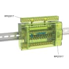 TEKNOMEGA - Ripartitore Quadripolare 160A 11 Uscite Modulare Morsettiera 4P 160A 11 O