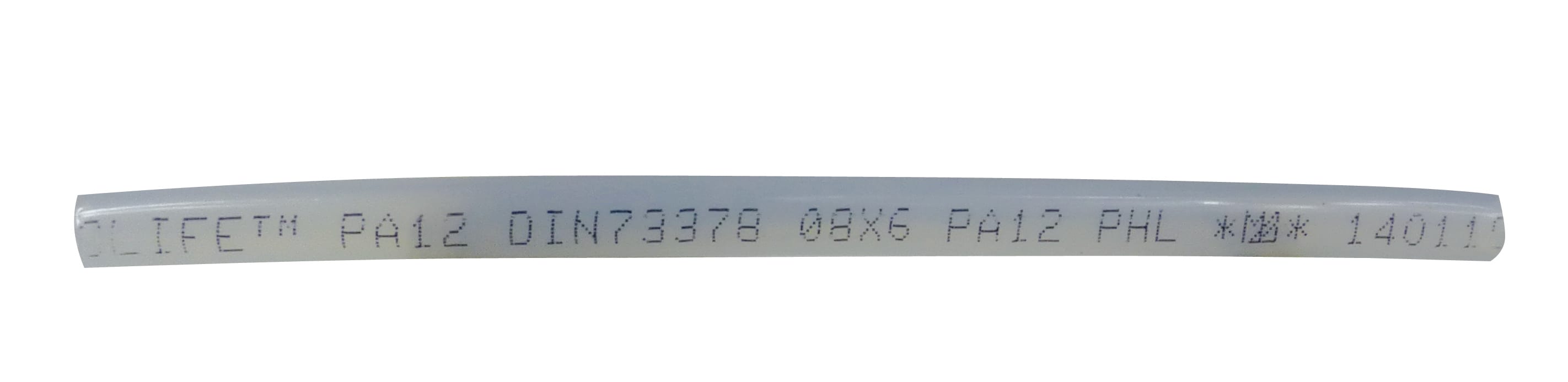 TEKNOMEGA - TUBETTO RILSAN D8x6 L140mm X ISOL.TIRANTI