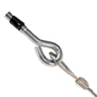 TEKNOMEGA - CAVO TERMINALE A TASSELLO SILVER 3m +MORS.