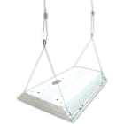 TEKNOMEGA - Kit a Y per cavi da 460mm con ancorina, colore Silver.