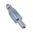 TEKNOMEGA - ZipClip mors x cavo rack giallo.