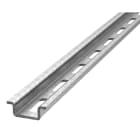TEKNOMEGA - Profilo DIN simmetrico H5,5 - Guida passivata non forata 15x5,5 2m.
