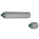 TEKNOMEGA - Distanziale plastico H15mm M5 Polistirene.