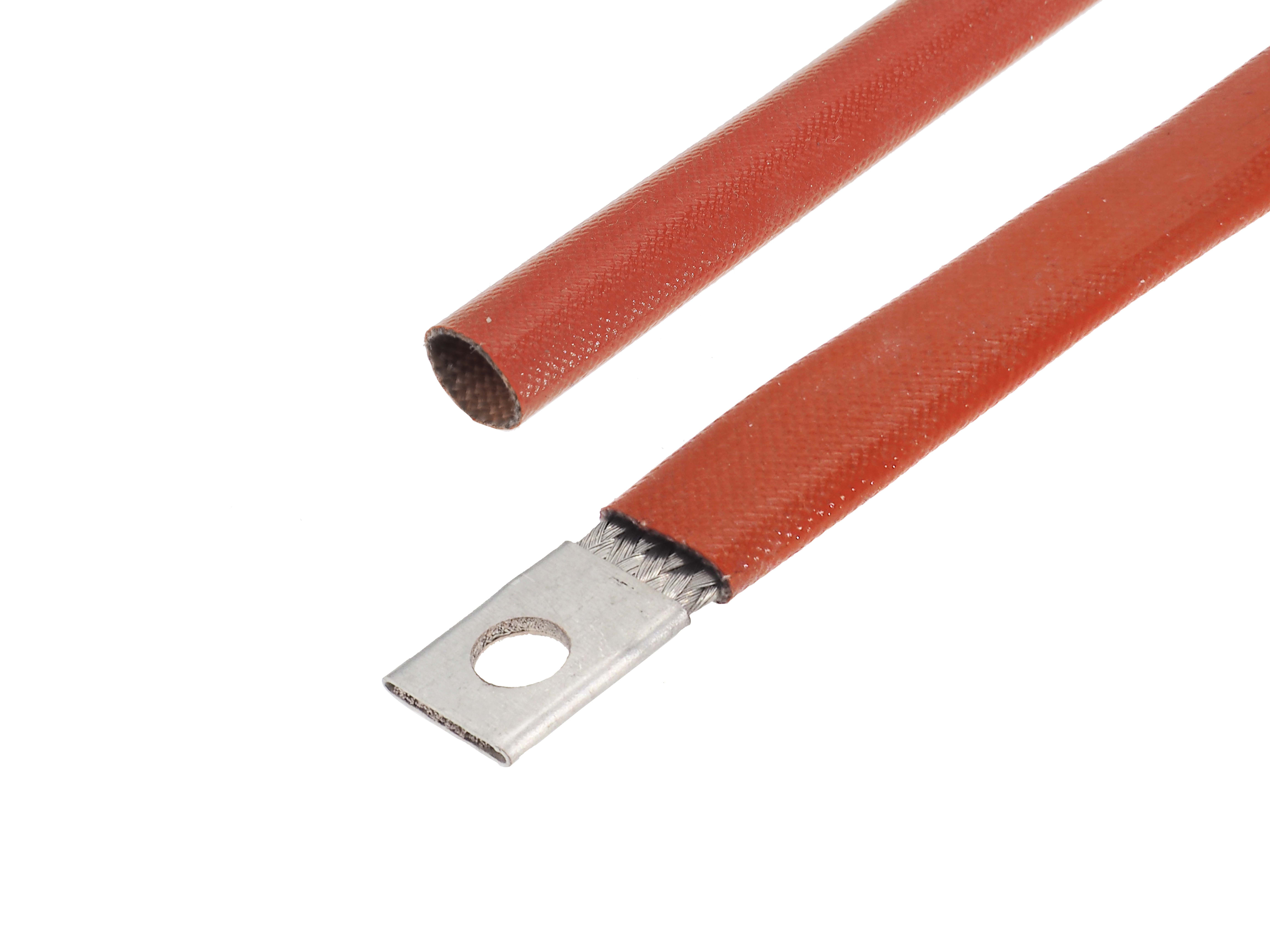 TEKNOMEGA - Guaina isolante in fibra di vetro e silicone.