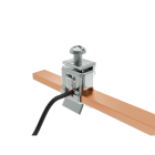 TEKNOMEGA - Morsetto clip per barra 12x4.