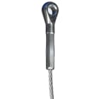 TEKNOMEGA - Kit term ad anello silver 4mt cavo terminale mors