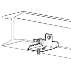 TEKNOMEGA - Clip acciaio armonico MEGA SP14-20mm con vite M6. CLP1210