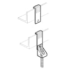 TEKNOMEGA - Clip hook per barra filettata M10 sp=5-7mm.