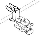 TEKNOMEGA - Clip Tiger 18-22 SP=14-20mm Pinch SP14-20mm X Tubo D18-22mm CLP2030