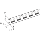 TEKNOMEGA - PROFILO 41X21 ASO. ZINC.CALDO Sp2,5 L6m