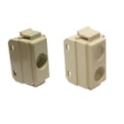 TELEVES - Cover con 1 foro per prese coassiali Vimar Serie 8000 connettore plastica.