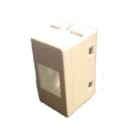TELEVES - Cover per connettore RJ45 tipo GW GL2000 bianca in plastica per prese dati.