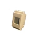 TELEVES - Cover per connettore RJ45 Vimar Idea bianca, plastiche per prese dati. 529205