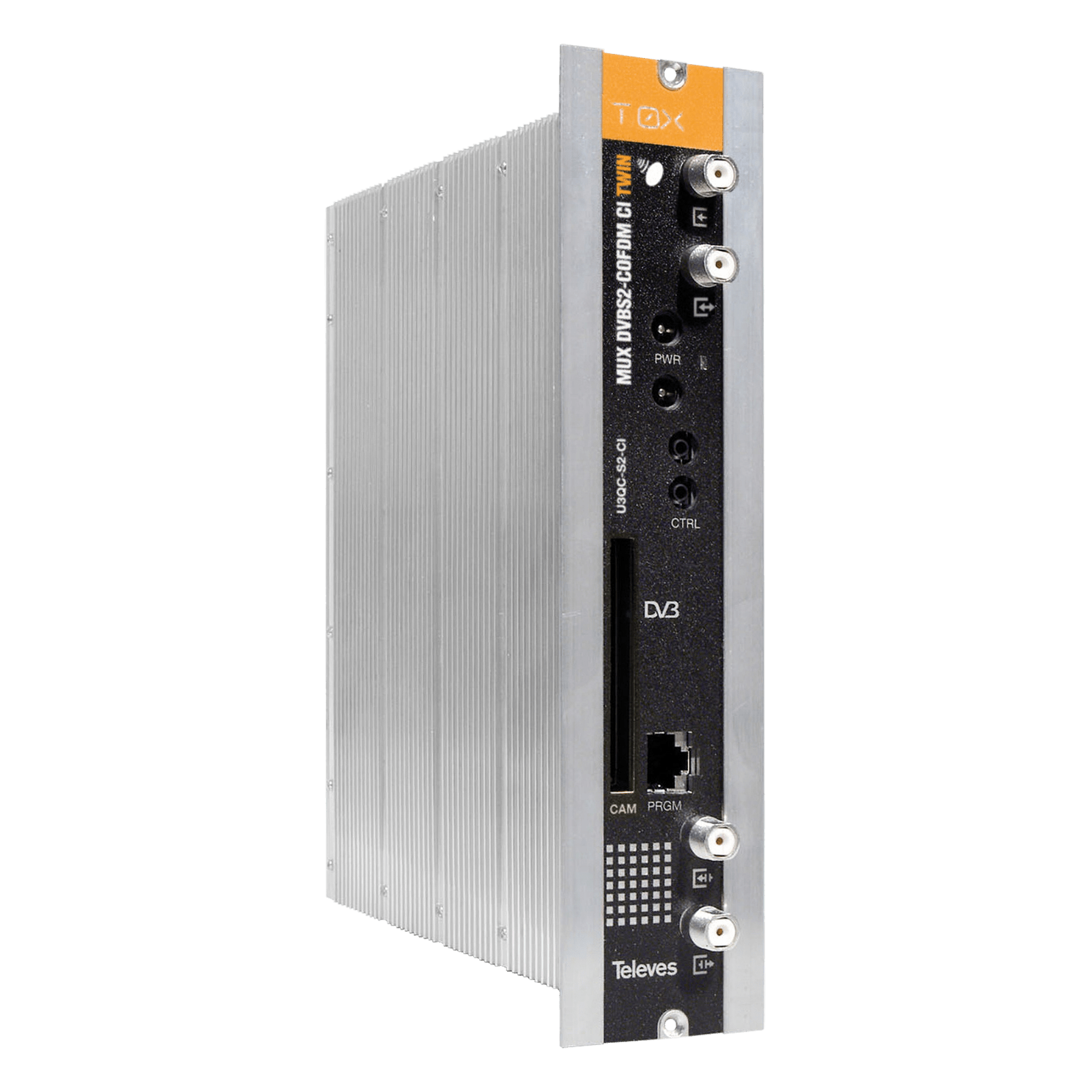 TELEVES - Kit Centrale FreeSat 27CH: Centrale di testa T.0X preconfigurata DVBS/S2 - COFDM, 27 programmi.