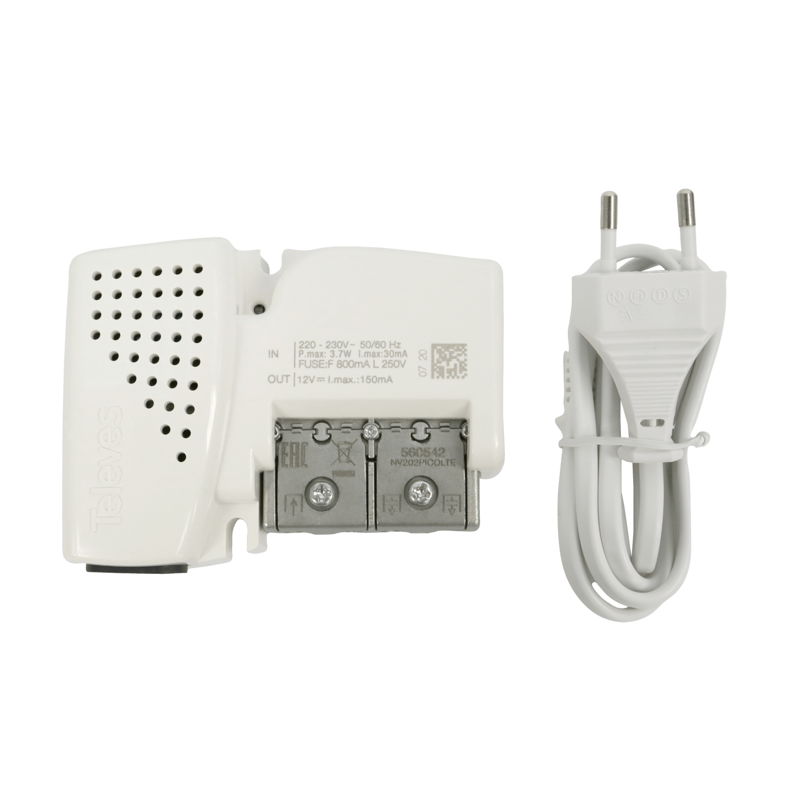 TELEVES - AM.INT.2U 47..790MHZ G10/20DB AUTOREG.+D 560542