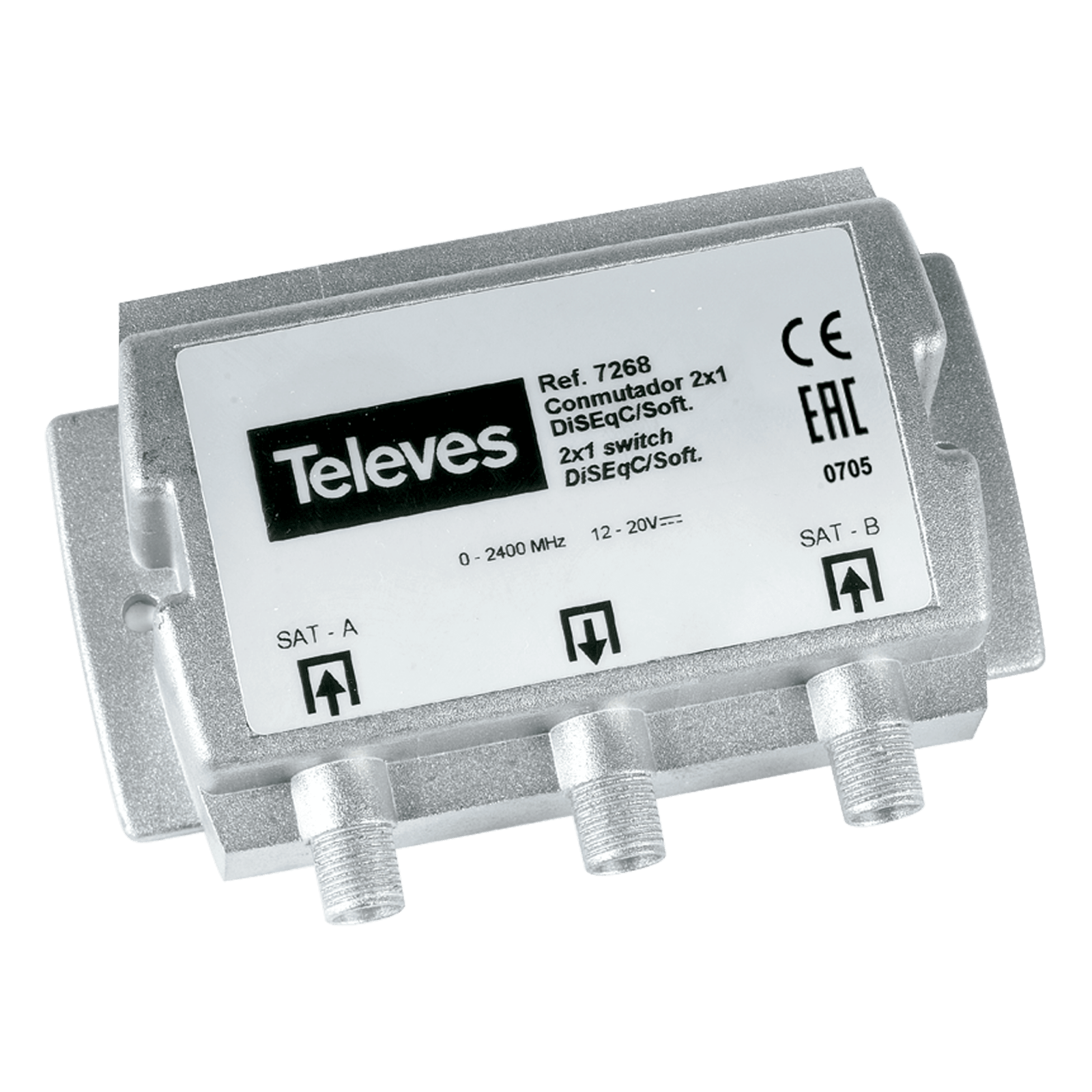 TELEVES - COMMUTATORE DISEQC2.0 2 IN 1 USCITA