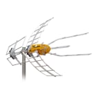 TELEVES - Antenna Ellipse Mix C5-12/21-48 + Alimentazione Singola BIII/UHF, 2do Dividendo Digitale LTE700.