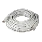 TELEVES - Cavo patch Ethernet Cat6 UTP in rame PVC, bianco, lunghezza 10 metri.
